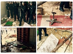 Terörist İsrail'den Mescid-i Aksa'ya alçak saldırı!