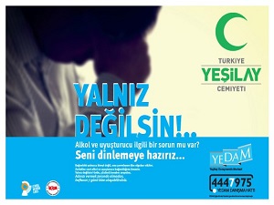 Yeşilay’dan psikolojik danışma hattı