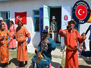 TİKA'dan Hoton Türklerine yardım eli