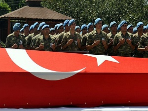 Şehit Binbaşı Arslan Kulaksız uğurlanıyor