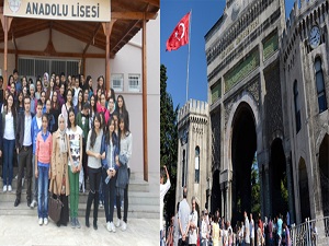 Anadolu Liselilerin başarı sevinci