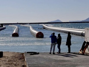 KKTC Su Temin Projesi'nde son parça monte edildi