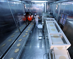 İHH'nın mobil fırını devreye girdi