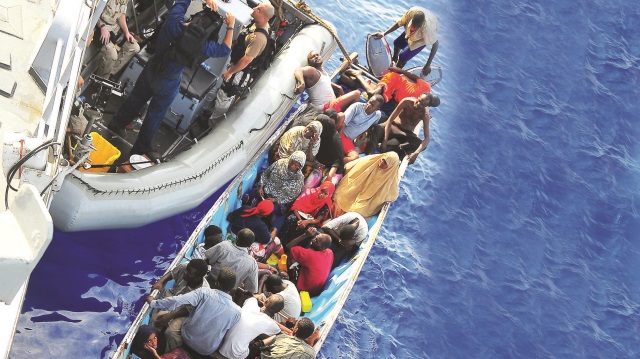 Libya açıklarında tekne Faciası