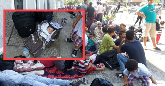 Suriyelilerin içler acısı hali