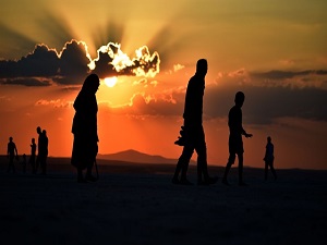 Tuz Gölü'ne ziyaretçi ilgisi