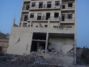 Suriye ordusu sahra hastanesini bombaladı