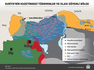 Suriyeli muhaliflerden 'güvenli bölge'ye destek