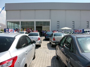 2. el araçların müzayede ile satılacağı işletme açıldı