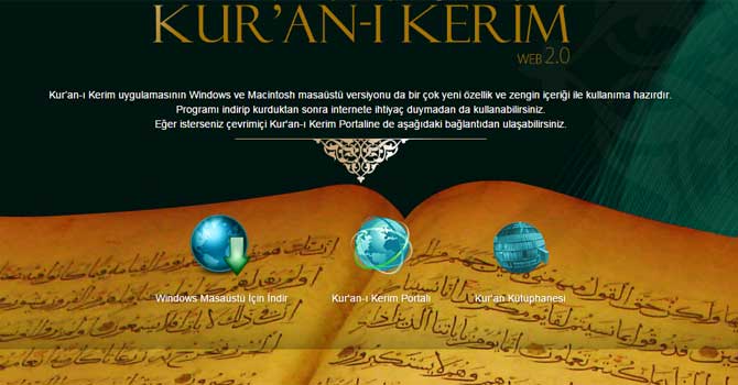 Kur'an portalında müthiş kolaylık