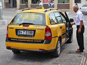 Şehit ailelerine ücretsiz taksi hizmeti