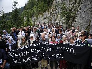 Bosna'da Koriçanske Stiyene kurbanları anıldı