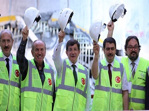 Marmaray’ın kardeşi güneşi gördü