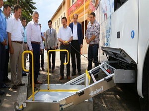 Ordu’ya ‘engelli otobüsü’