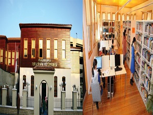 Çocuklar kütüphanede aileler çayhanede buluşuyor