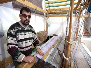 Fas'ın görme engelli dokuma ustaları