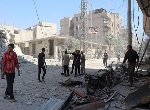 Esed güçlerinden klor gazlı saldırı