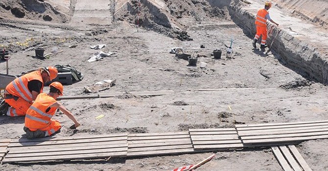 Almanya’da 100 yıllık caminin kalıntıları bulundu