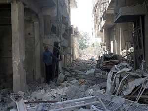 Esed yine sivilleri hedef aldı