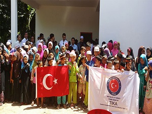 TİKA, Kamboçyalı çocuklar için okul inşa etti