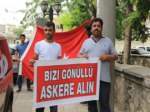 Adıyaman'da gönüllü askerlik başvurusu