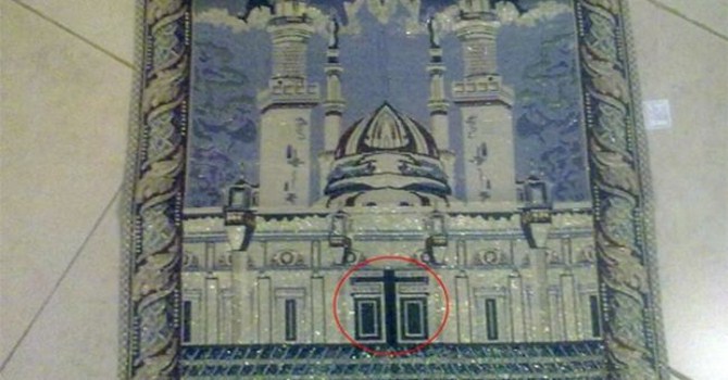 Seccadede Hristiyan propagandası!