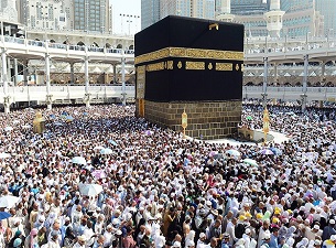 Hacı adayları kutsal topraklarda