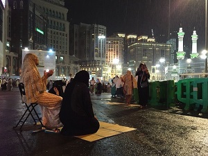 Kabe’de Rahmet sürprizi