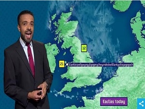 58 harfli yer ismini hatasız okuyan spiker tıklanma rekoru kırıyor