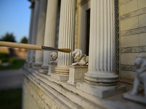 Minyatür kentte bayram temizliği