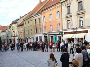 Gaziantepli Mozaik Ustaları Slovenya Sokaklarını Süsledi