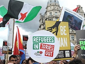 Avrupa'da 'sığınmacılara kapıları açın' çağrısı