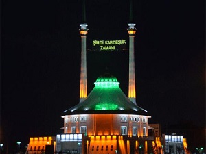 Camiden anlamlı mesaj