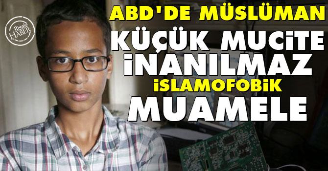 Müslüman küçük mucite inanılmaz İslamofobik muamele