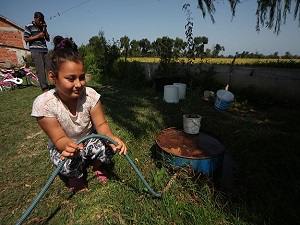 Bahçelerinden çıkardıkları gazı kullanıyorlar