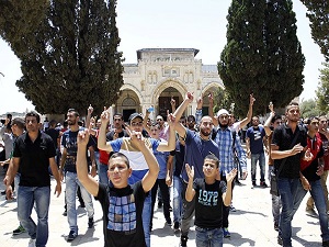 Kudüs'ün gençleri Aksa için 'tek vücut'