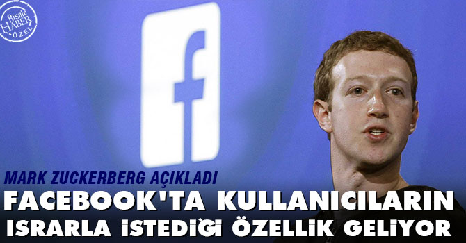 Facebook'ta kullanıcıların ısrarla istediği özellik geliyor