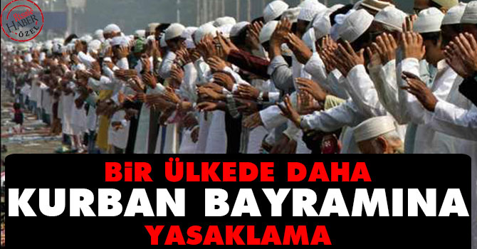 Hindistan’da Kurban Bayramına yasaklama