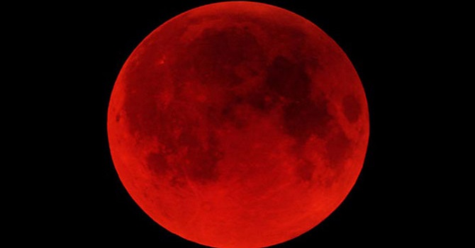 Kanlı Ay Tutulması'na Dikkat Edin