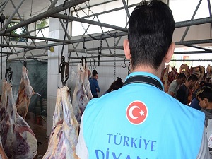 TDV Etiyopya'da 9 bin hisse kurban kurban kesti