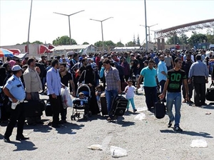 Bayram dolayısıyla 27 bin Suriyeli ülkesine döndü