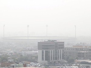 Şanlıurfa'da toz bulutu