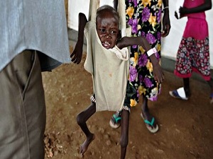 Güney Sudan'a gıda yardımı