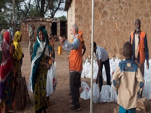 Afrika'da bir kurban bin bayram