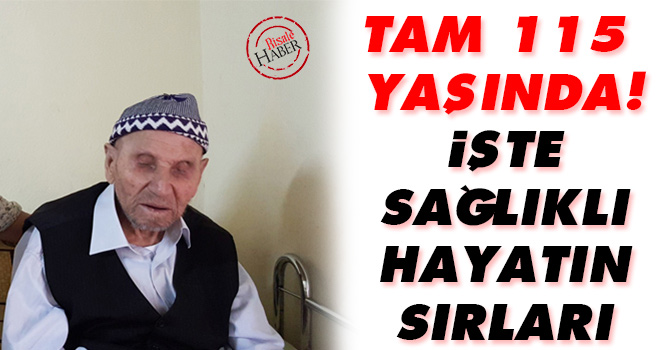 Tam 115 yaşında!