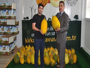 Kırkağaç kavunu bir tıkla evinizde