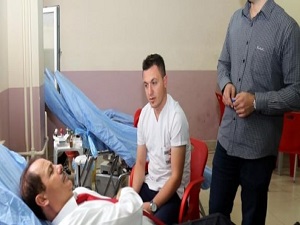 Bayburt Üniversitesinden kan bağışı kampanyasına destek