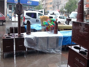 Doğu'da soba ve naylon satışları arttı