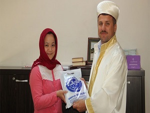 Tayvanlı genç kız Müslüman oldu