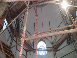 Tarihi kütüphane restore ediliyor